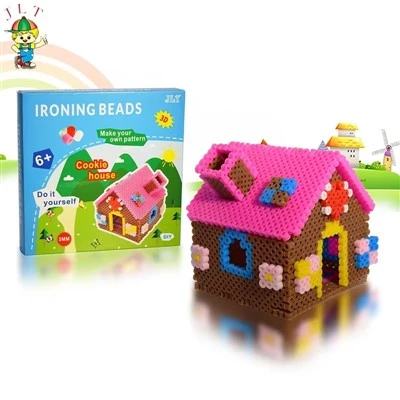 3D Cookie House Fuse Beads Kit